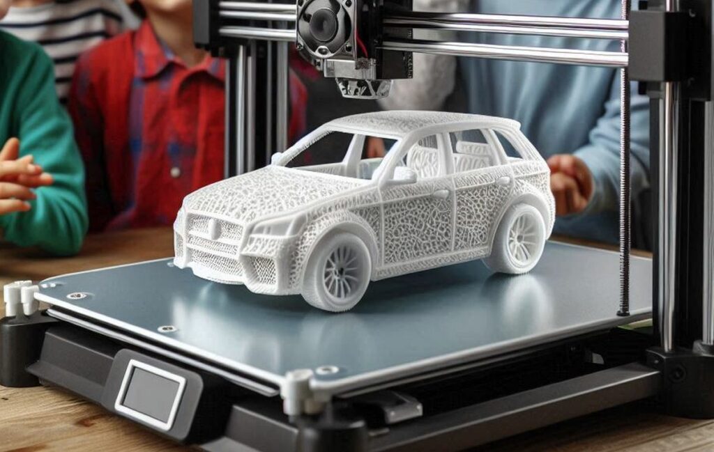 voiture imprimée en 3D